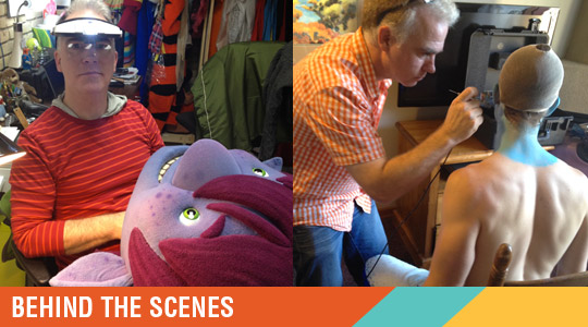 Behind the scenes Behind the scenes